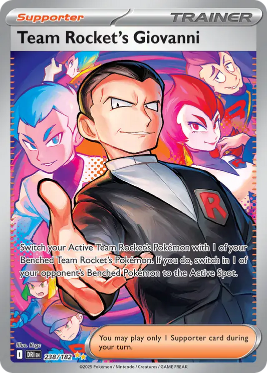 Team Rocket's Giovanni - # 238